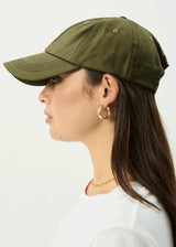 Afends Core Six Panel Cap - Military