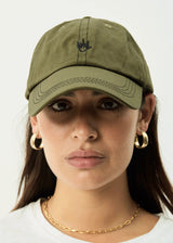 Afends Core Six Panel Cap - Military