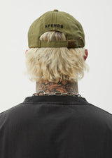 Afends Core Six Panel Cap - Military