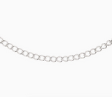 Sue The Boy Round Chain Necklace - 925 Silver