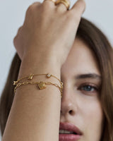 By Charlotte Love Unlocked Charm Bracelet - 18k Gold Vermeil
