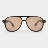 Le Specs Magnanimous Sunglasses - Dark Tort