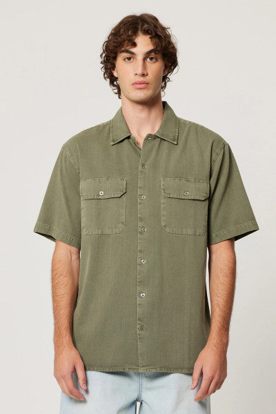 Rolla’s Ezy Trade Shirt - Faded Army