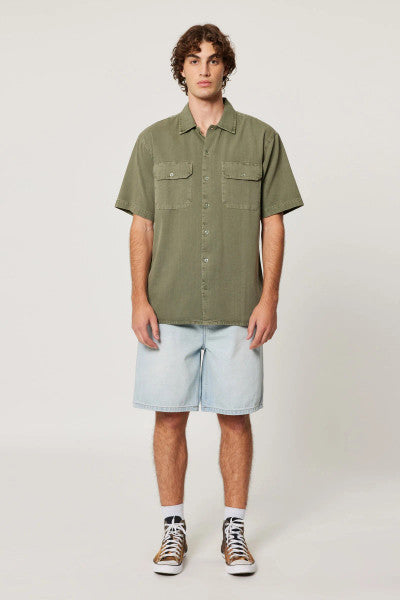 Rolla’s Ezy Trade Shirt - Faded Army