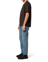 Rolla’s Bowler Seersucker Shirt - Brown