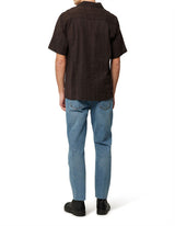 Rolla’s Bowler Seersucker Shirt - Brown