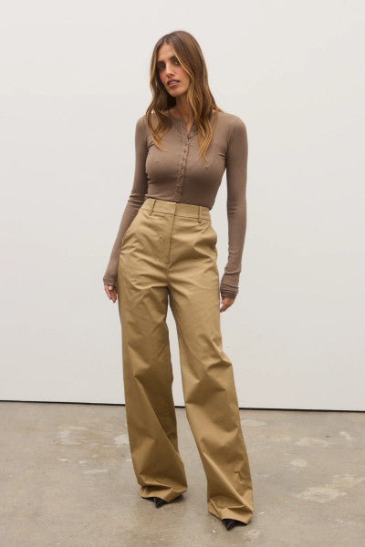 Bayse Lara Bodysuit - Cedar