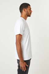 Neuw Organic Band Tee - White