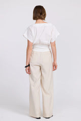 Sovere Versed Top - Chalk