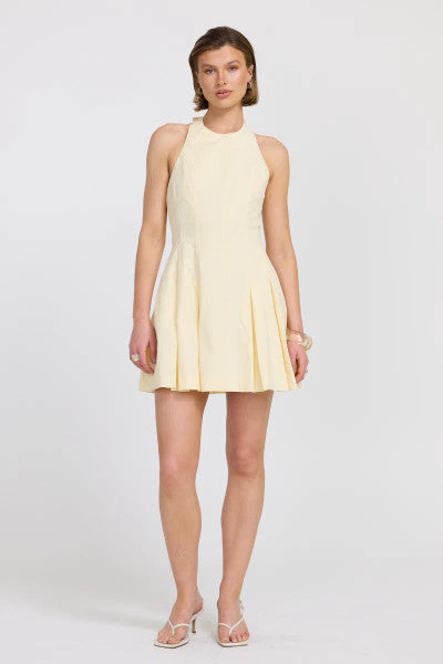 Sovere Reprive Mini Dress - Pannacotta