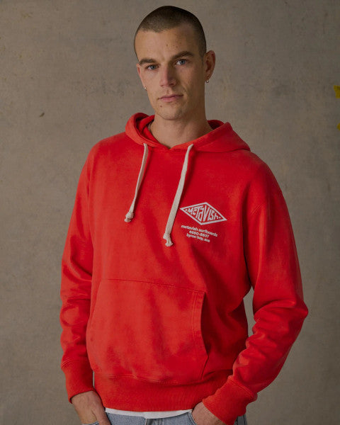 McTavish Diamond Hoodie - Red