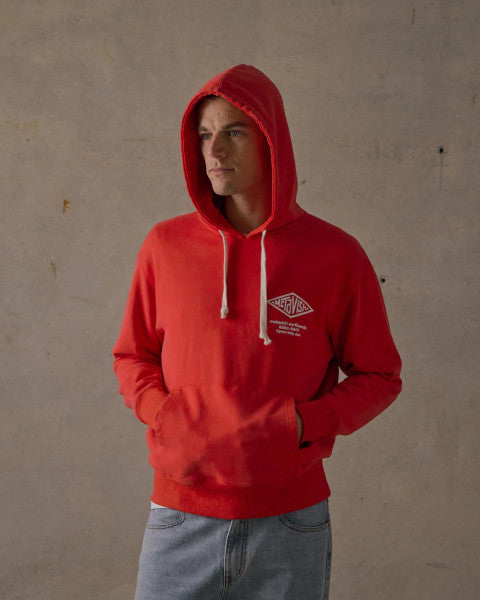 McTavish Diamond Hoodie - Red