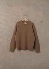 McTavish Reverse Seam Knit - Dark Tan