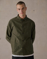 McTavish Moleskin Worker Jacket - Dark Green