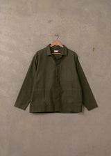 McTavish Moleskin Worker Jacket - Dark Green