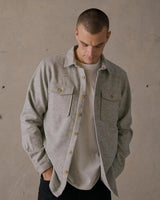 McTavish Lined Flannel Shirt - Grey