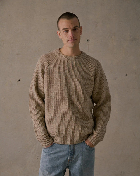 McTavish Fisherman Knit - Light Tan