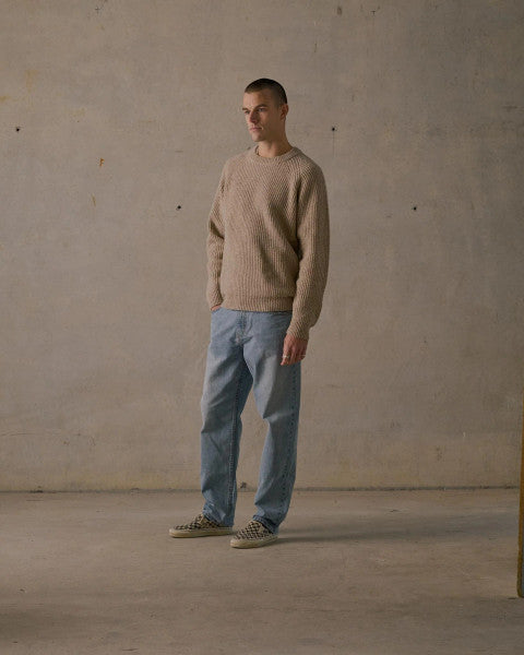 McTavish Fisherman Knit - Light Tan