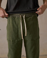 McTavish Brushed Twill Pants - Green