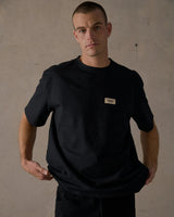 McTavish Boxy Hotline Tee - Black