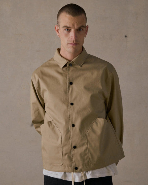 McTavish Coach Jacket - Tan