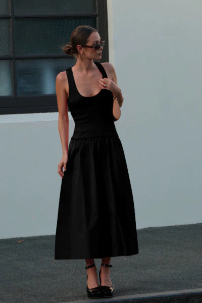Suboo Naples Drop Waist Maxi - Black
