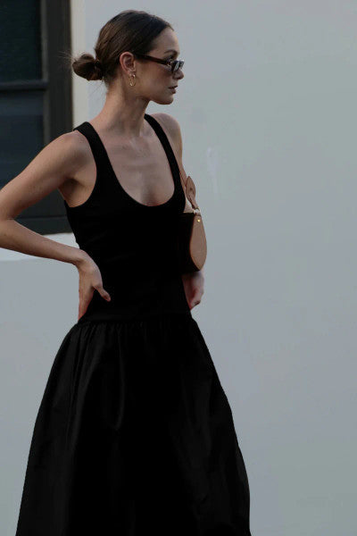 Suboo Naples Drop Waist Maxi - Black