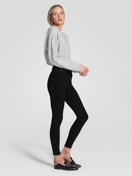Nobody Denim Siren Skinny Ankle - PowerBlk