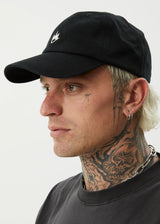 Afends Core Six Panel Cap - Black
