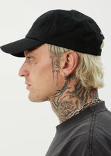 Afends Core Six Panel Cap - Black