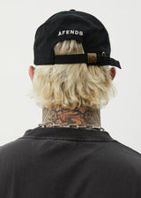 Afends Core Six Panel Cap - Black