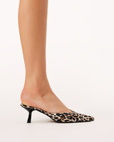Billini Adele Heel - Leopard Satin