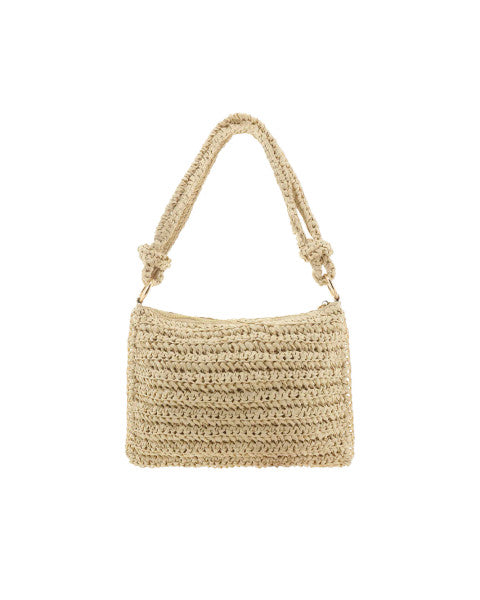 Billini Aquila Shoulder Bag - Natural Raffia