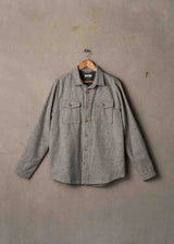 McTavish Lined Flannel Shirt - Grey