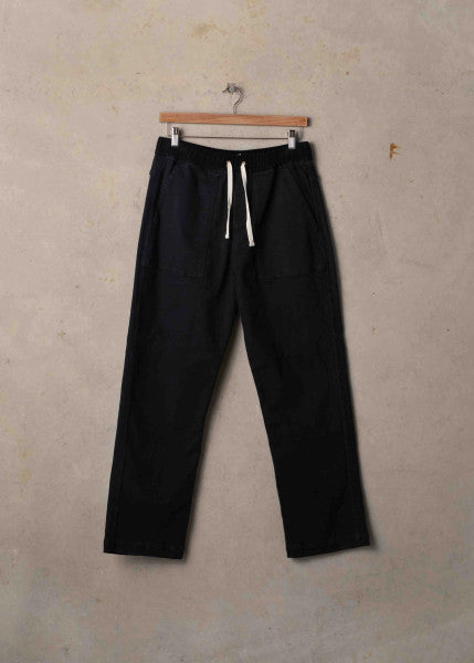 McTavish Brushed Twill Pants - Black