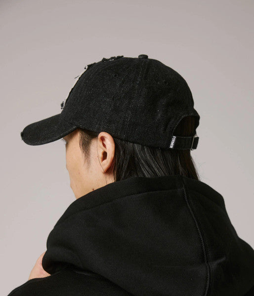 Former Complicrux Denim Cap - Washed Black