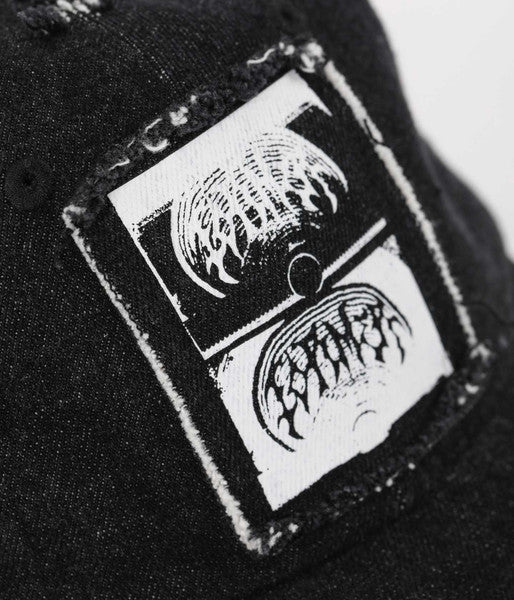 Former Complicrux Denim Cap - Washed Black