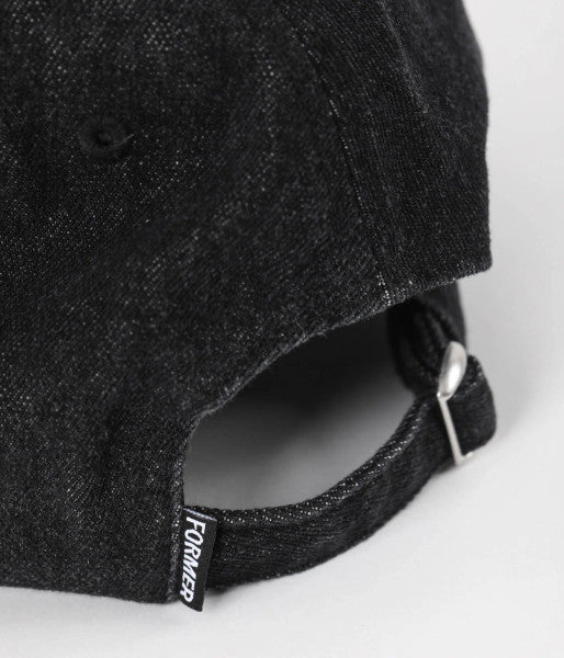 Former Complicrux Denim Cap - Washed Black