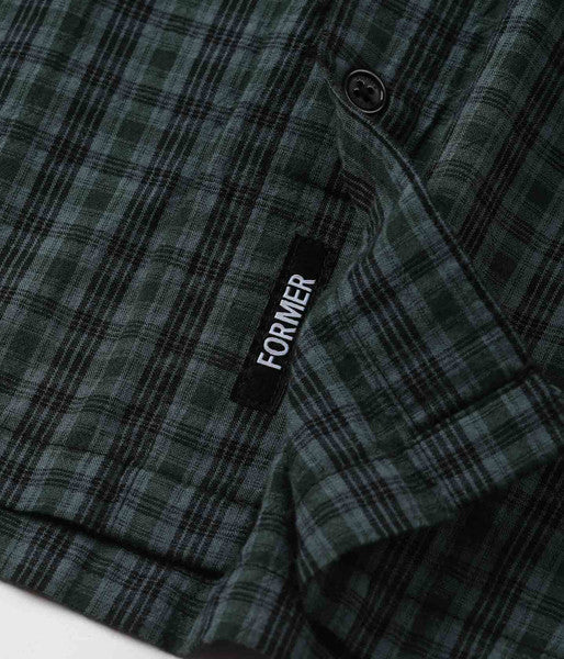 Former Manners Check SS Shirt - River