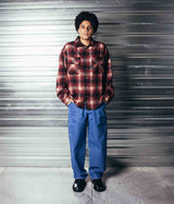 Former Manners Flannel LS Shirt - Red