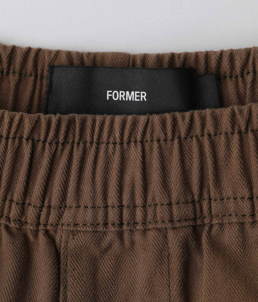 Former Prayer Herringbone Pant - Brown