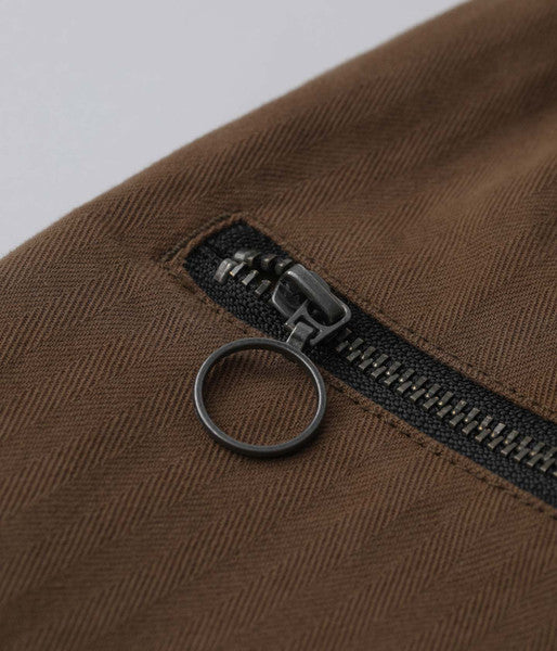 Former Prayer Herringbone Pant - Brown