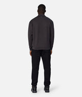 Industrie The Zip Thru Track Top - Obsidian