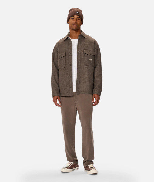 Industrie The New Coleman Jacket - Mid Brown
