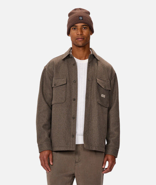 Industrie The New Coleman Jacket - Mid Brown