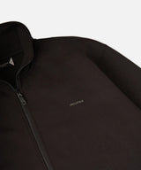 Industrie The Zip Thru Track Top - Obsidian