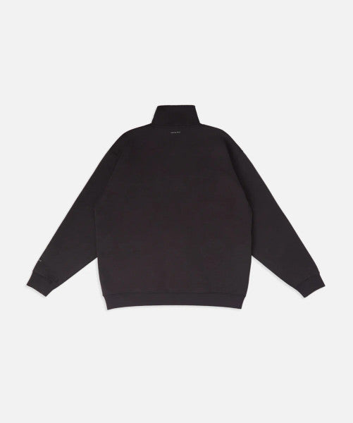 Industrie The Zip Thru Track Top - Obsidian