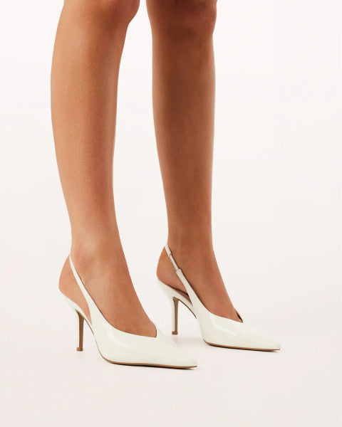 Billini Kendra Heel - White Shine