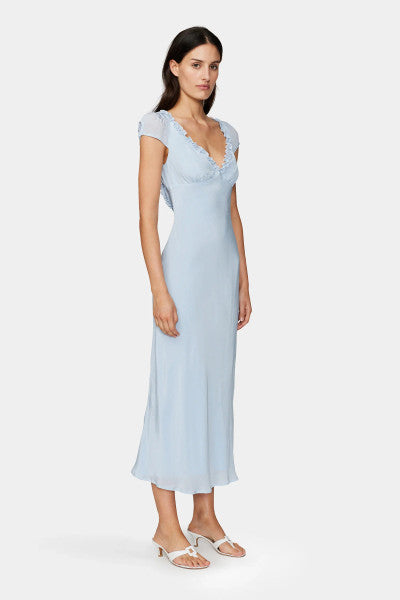 Ownley Lottie Midi Dress - Sky