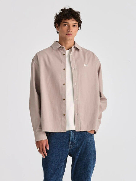 Lee Park LS Shirt - Concrete